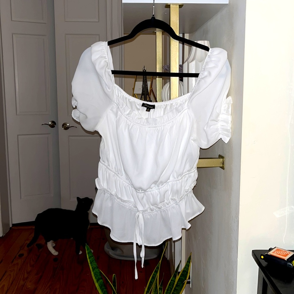 Shinestar Off the shoulder top